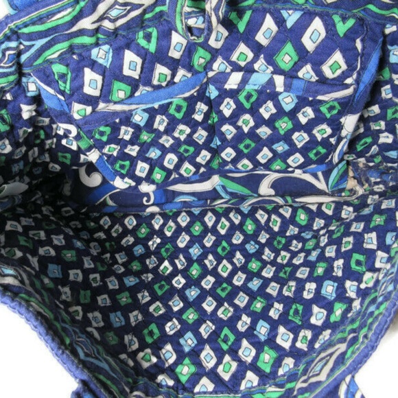 Vera Bradley Retired Mosiac Print Purse Tote - Picture 6 of 6